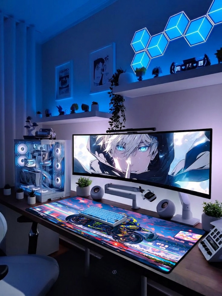 Moto GP Kişiye özel tasarım gaming mousepad ile setup’inı tamamen sana özel