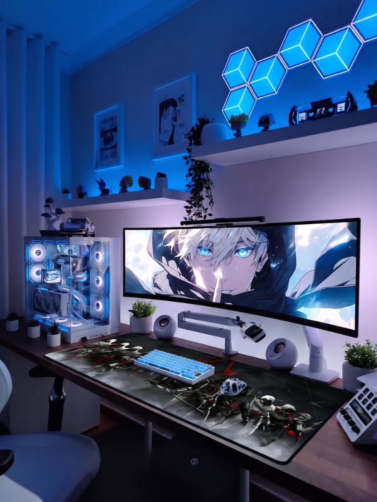 Assassin's Creed Temalı Kişiye özel tasarım gaming mousepad ile setup’inı tamamen sana özel