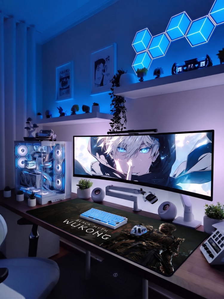 Wukong Temalı Kişiye özel tasarım gaming mousepad ile setup’inı tamamen sana özel