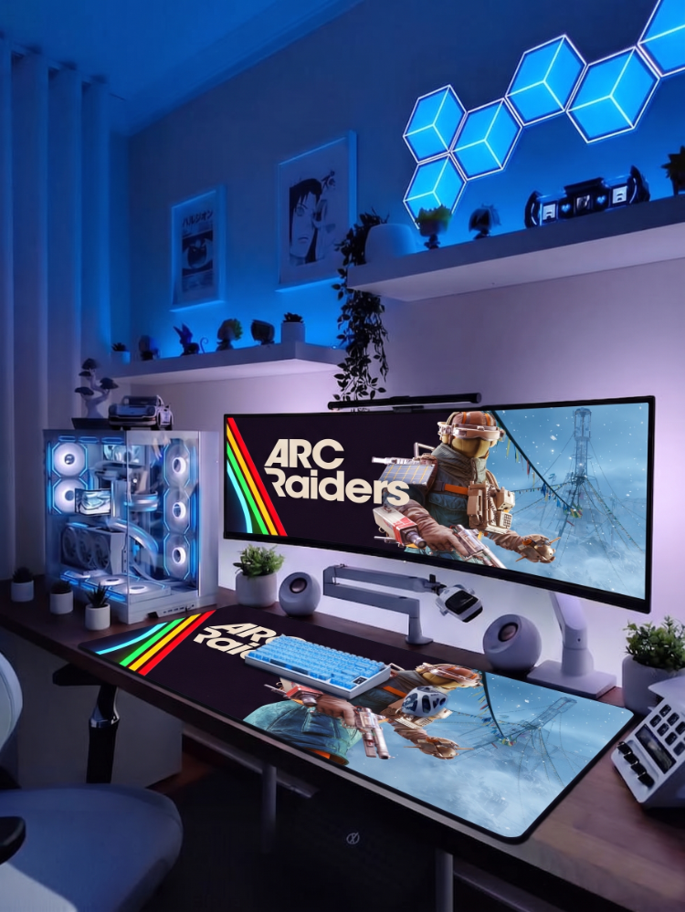 Arc Raiders Temalı Kişiye özel tasarım gaming mousepad ile setup’inı tamamen sana özel