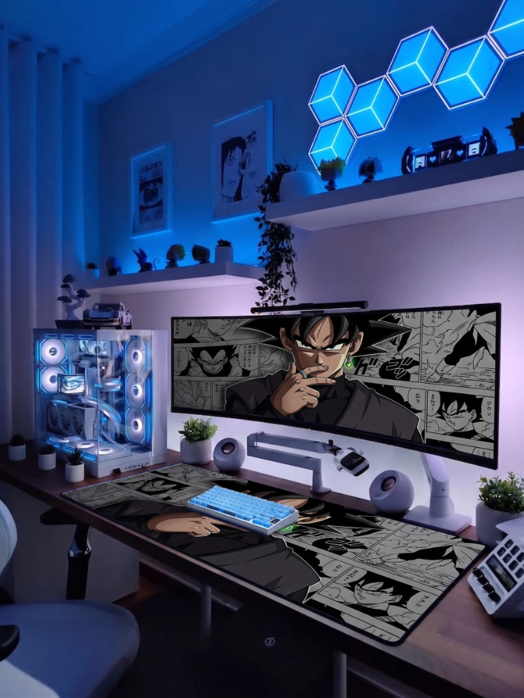 Anime Temalı Kişiye özel tasarım gaming mousepad ile setup’inı tamamen sana özel