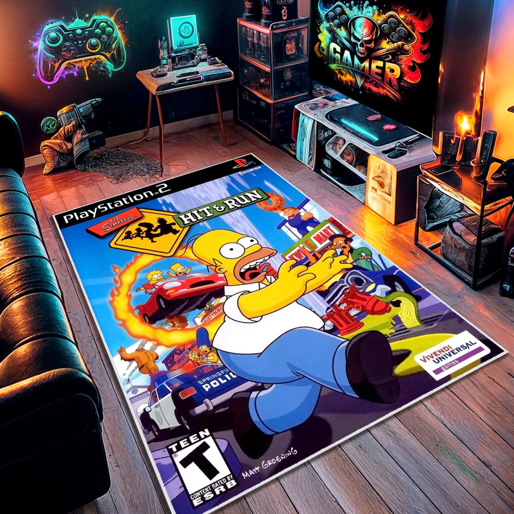 Simpson Halı 80 x 120 cm , Diğer Ölçüler İçin Varyasyon Seçebilirsiniz