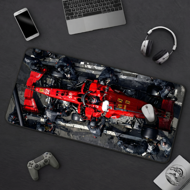 Formula Temalı Kişiye özel tasarım gaming mousepad ile setup’inı tamamen sana özel