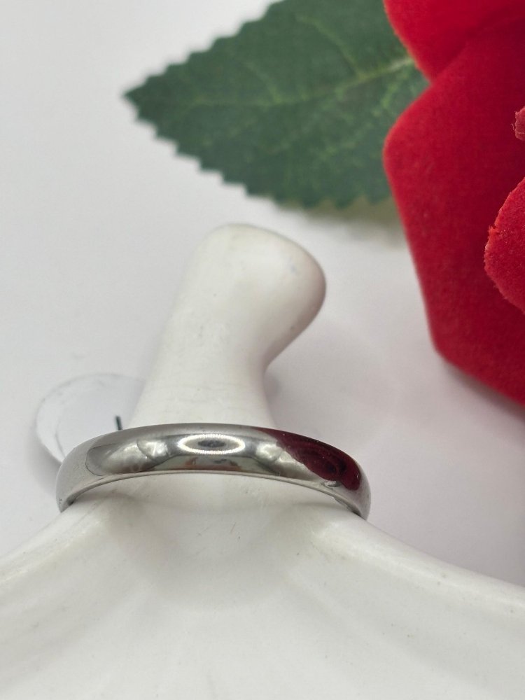 Klasik Silver Band Yüzük