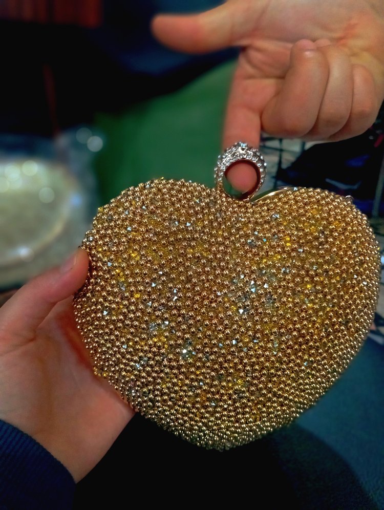 taşlı abiye clutch