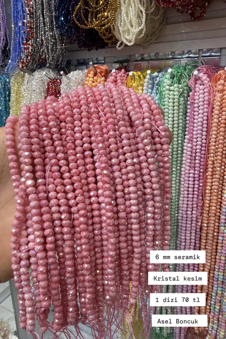 6 mm kristal kesim seramik