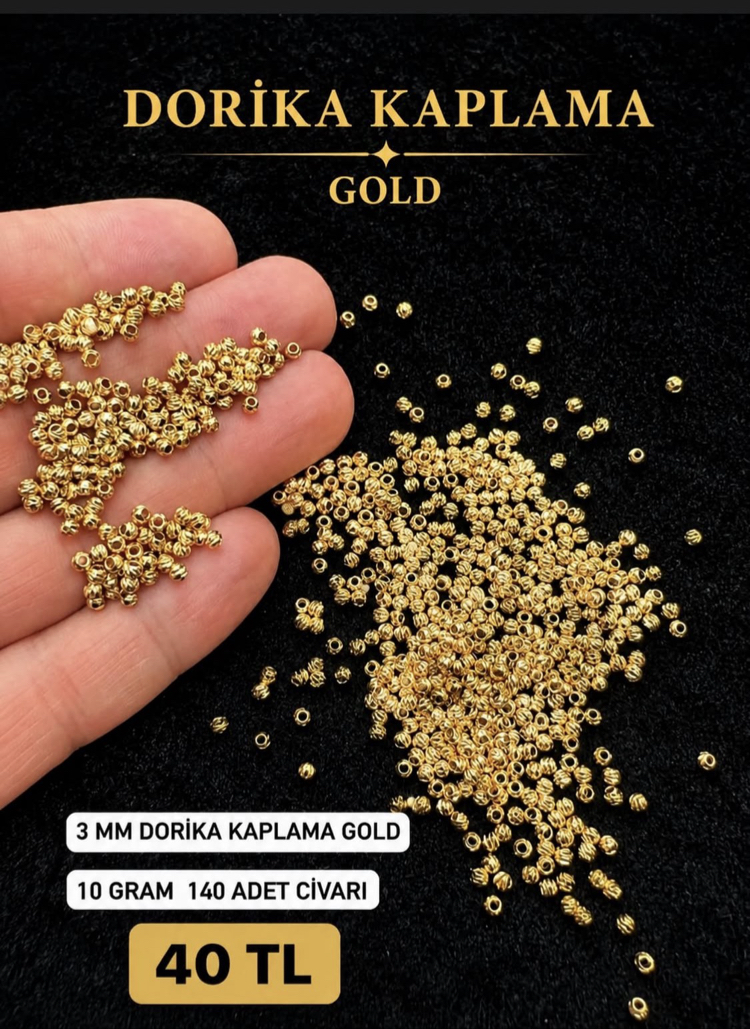 3 mm DORİKA kaplama gold