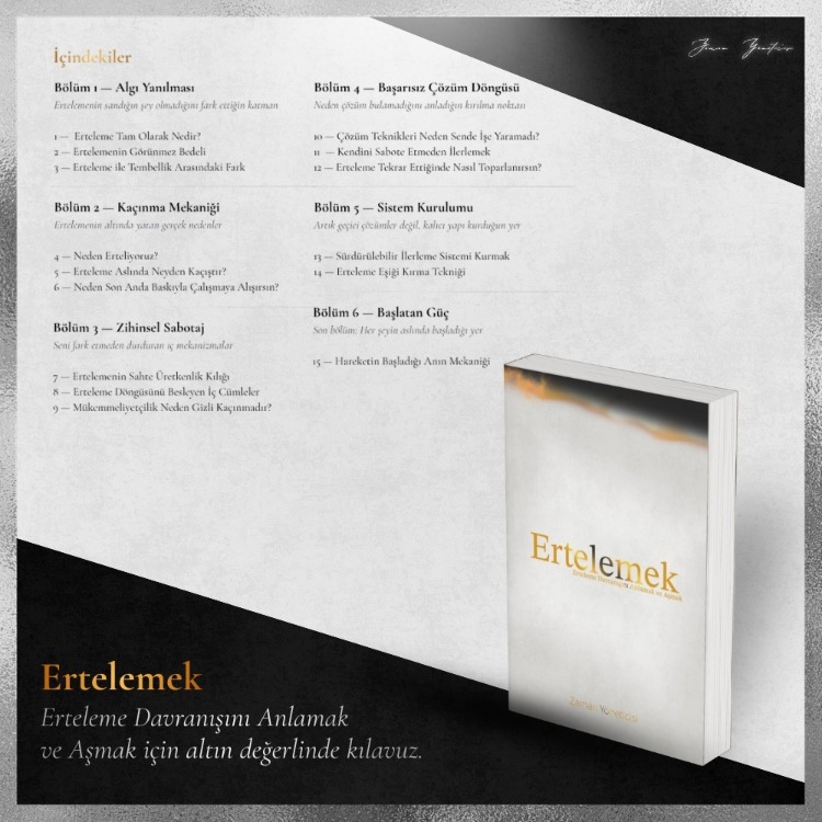 Ertelemek - Erteleme Davranışını Anlamak ve Aşmak (E-book)