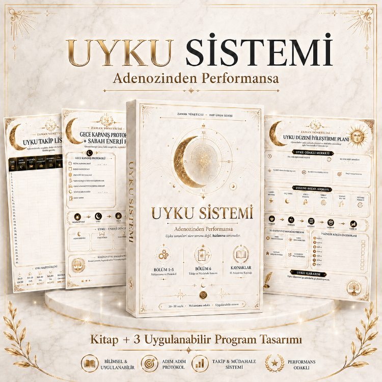 Hayat Düzeni için Uyku Sistemi | + 3 Program Tasarımı
