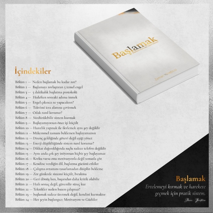 Başlamak - Başlama Direncini Aşma Sistemi (E-book)