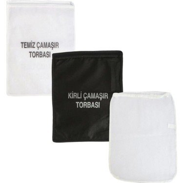 3'lü KİRLİ,TEMİZ,FİLE TORBASI 