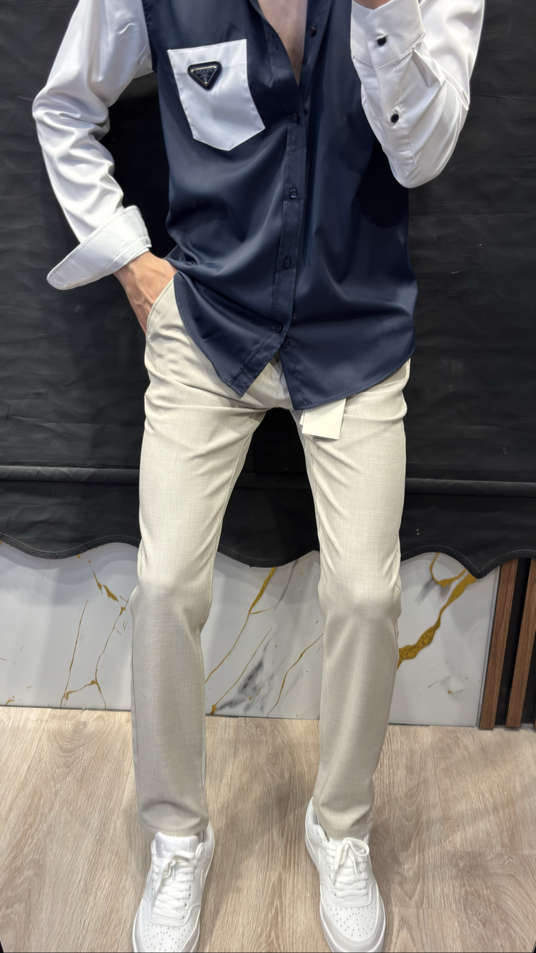 GANT PREMIUM JOGGER PANTOLON (bej) İTHAL KUMAŞ