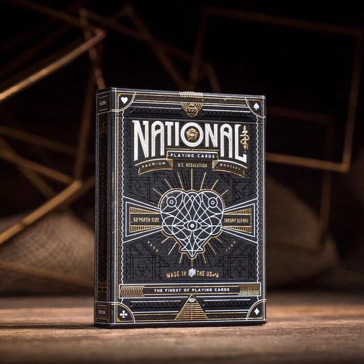 National Playing Cards (Siyah)