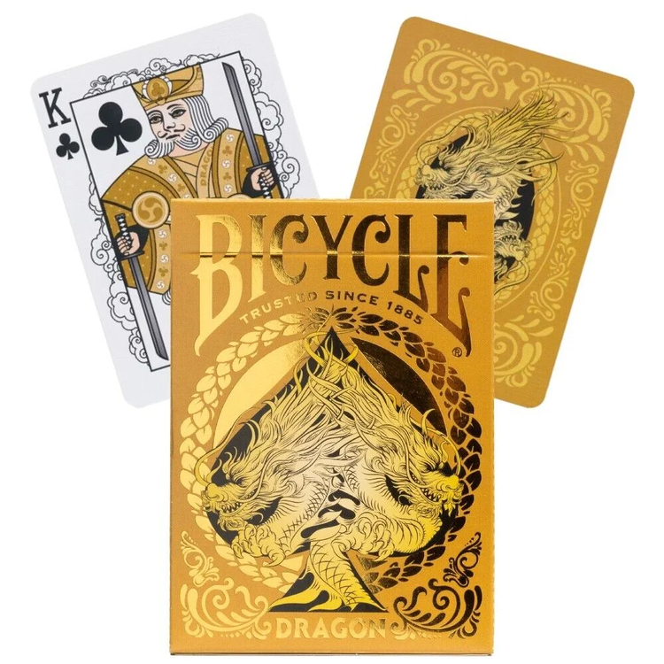 Bicycle Dragon v2 Playing Cards