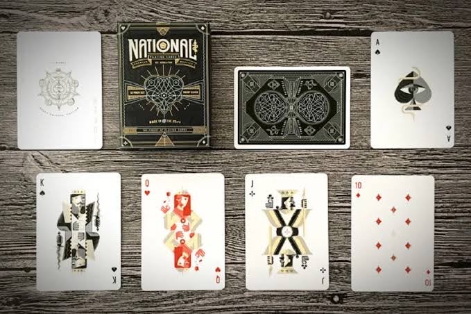 National Playing Cards (Siyah)