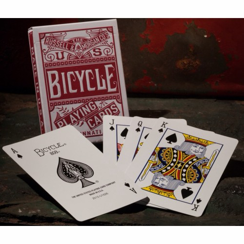 Bicycle Chainless Playing Cards (Kırmızı)