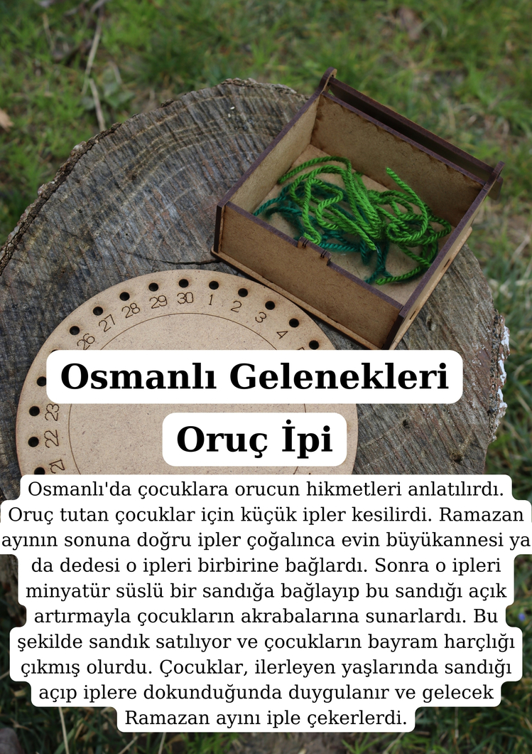 Ramazan Ayı, Oruç İpi, Çocuklara Özel Oruca Katma Oyunu