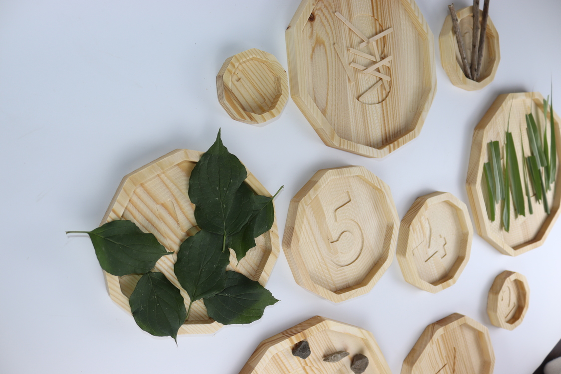 Ahşap Montessori Ongen Piramit