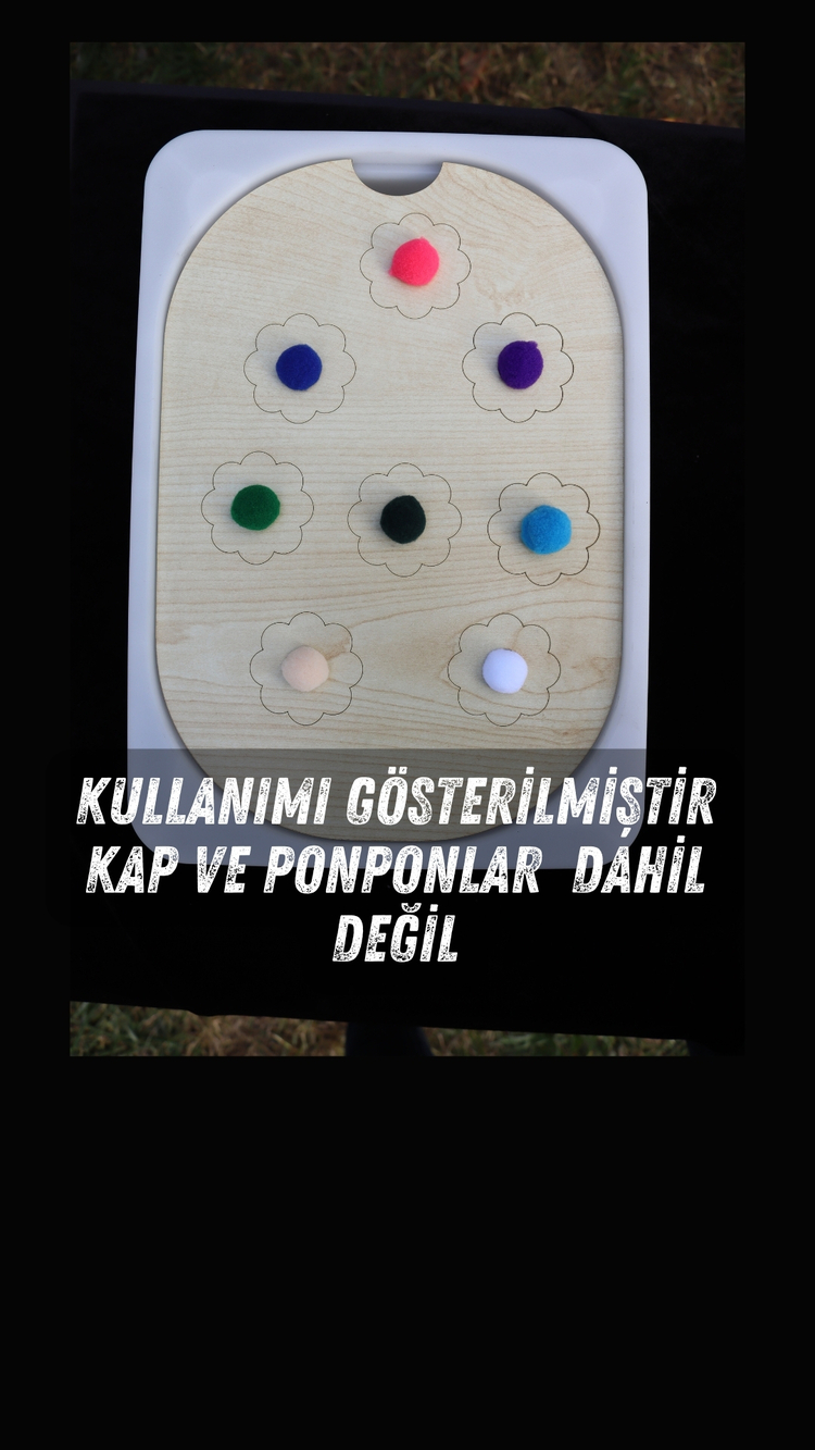 Montessori Duyusal Tepsi ve Açık Öğrenme Oyunları 5 li Set