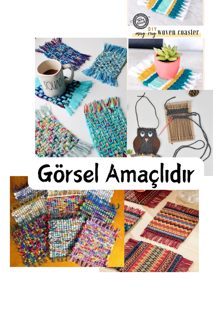 Mini Halı Dokuma Tezgahları+ İğne Hediyemizdir