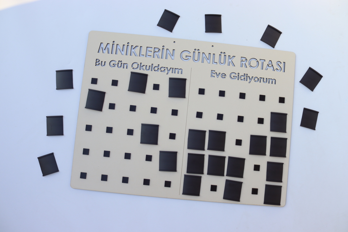 Miniklerin Günlük Rotası (25 li) 