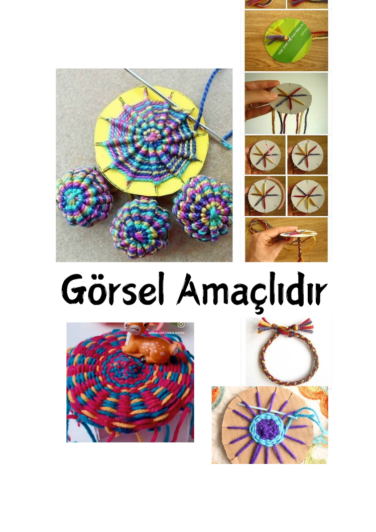 Mini Halı Dokuma Tezgahları+ İğne Hediyemizdir