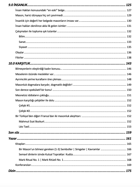 ÇOK MERAK EDİLEN MASONLUK