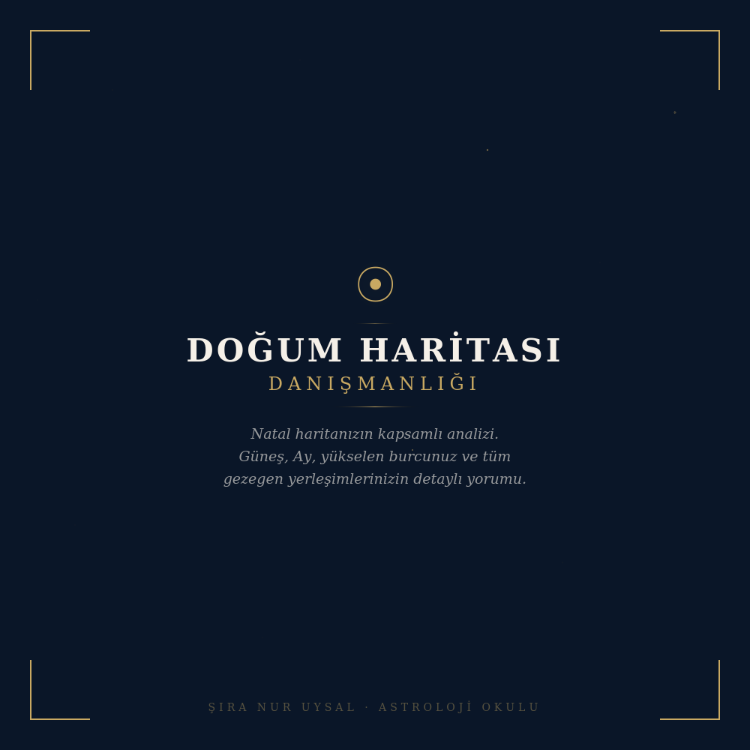DOĞUM HARİTASI DANIŞMANLIĞI