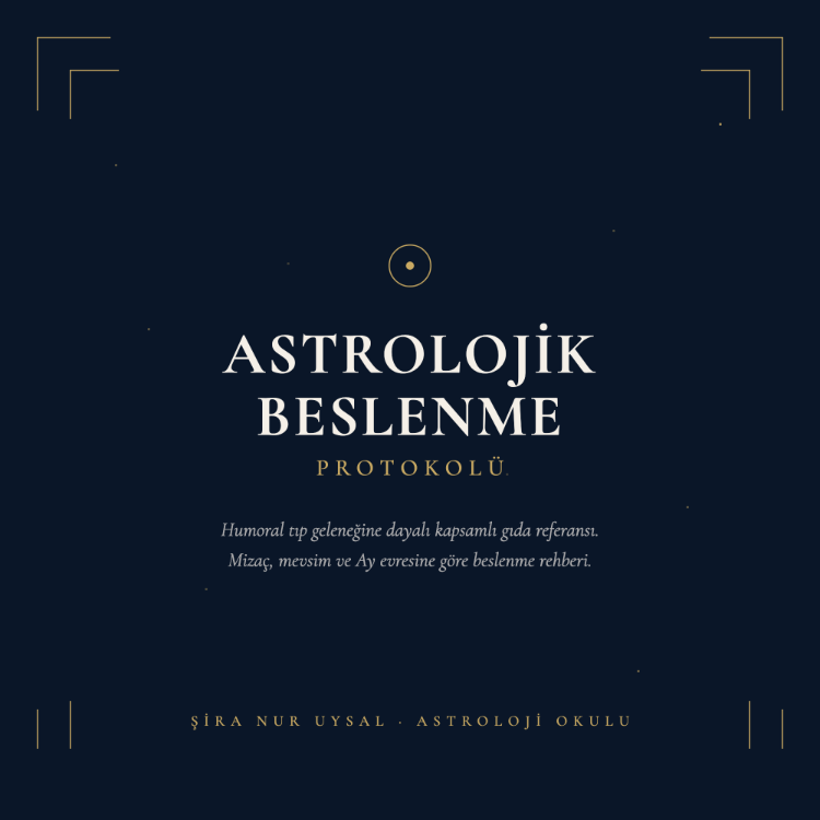 Astrolojik Beslenme Protokolü Kitapçığı
