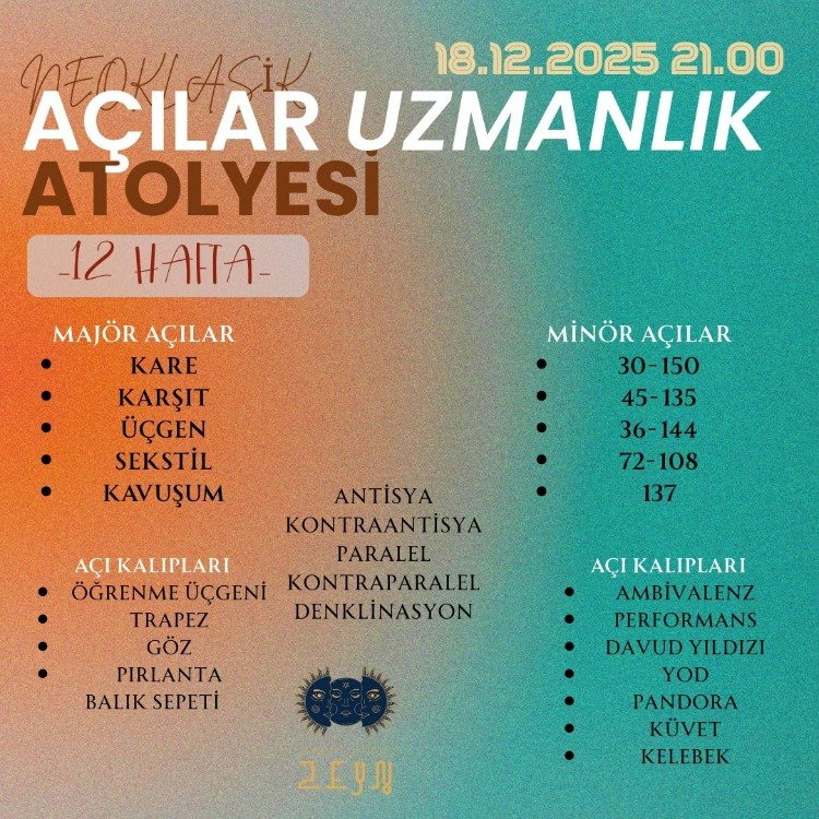 AÇILAR UZMANLIK SINIFI- 3 Ay