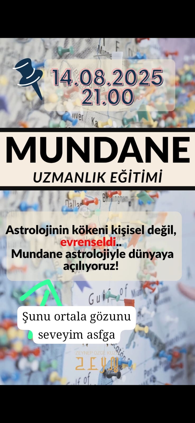 Mundane Uzmanlık Astroloji Eğitimi