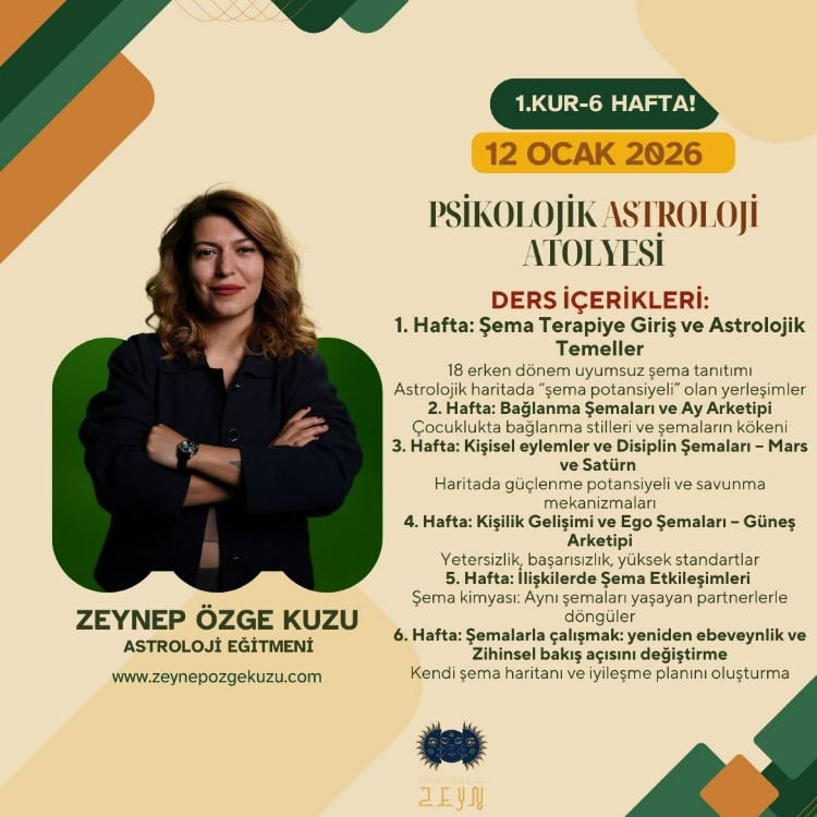 PSİKOLOJİK ASTROLOJİ ATOLYESİ 