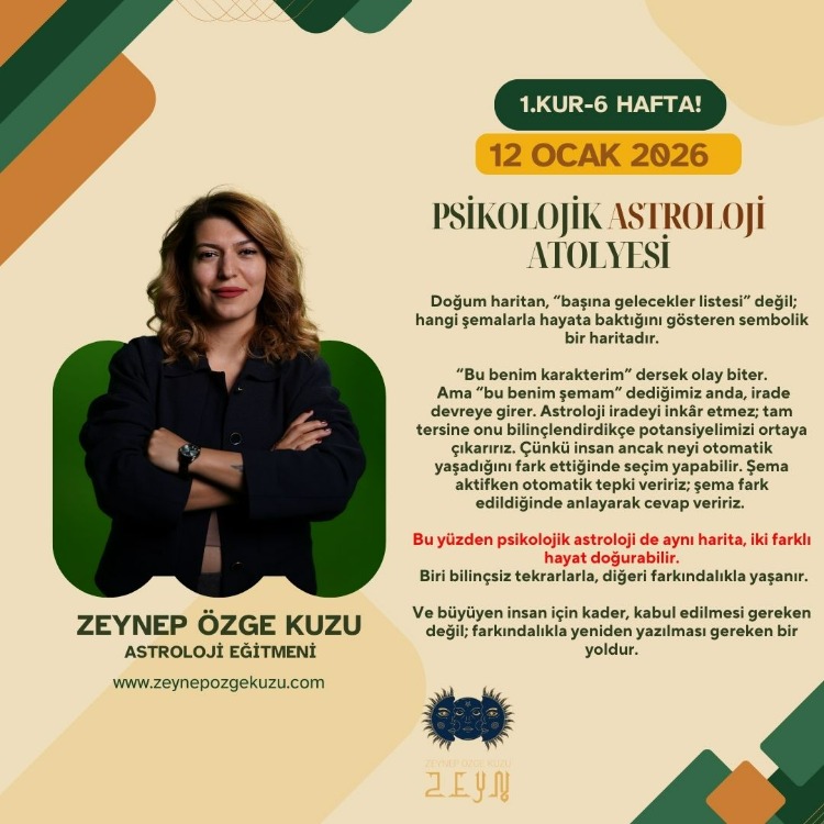 PSİKOLOJİK ASTROLOJİ ATOLYESİ 