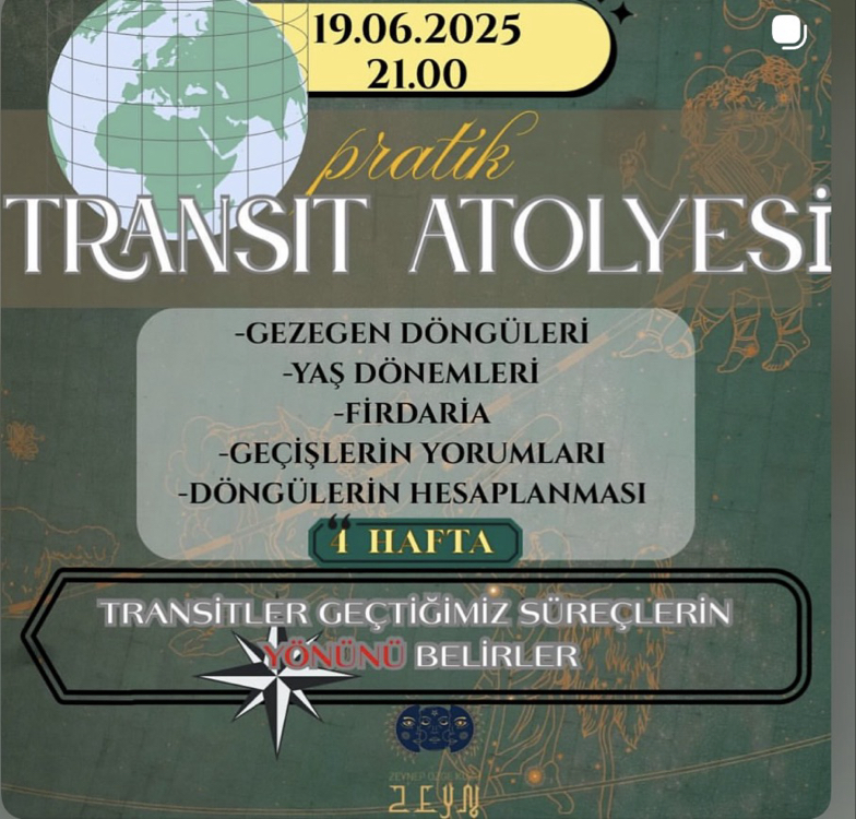 Transit Atolyesi 6 Hafta