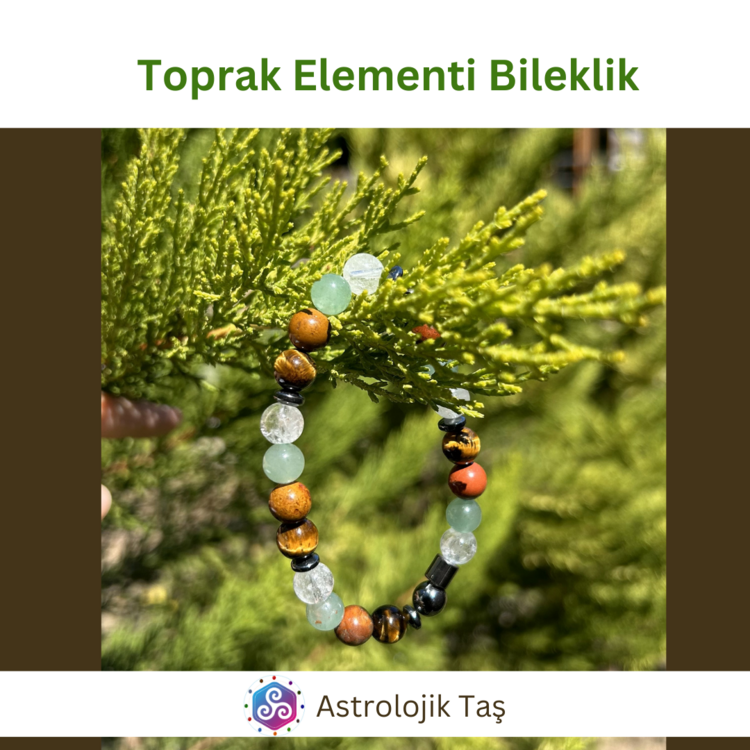 Toprak Elementi Bilekliği