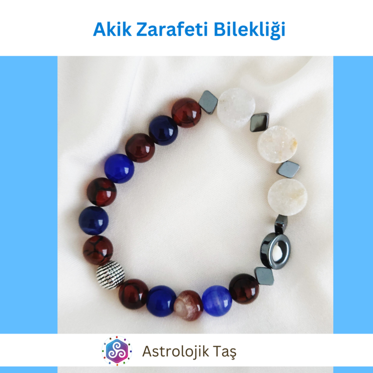 Akik Zarafeti Bilekliği