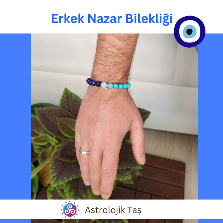 Erkek Nazar Bilekliği