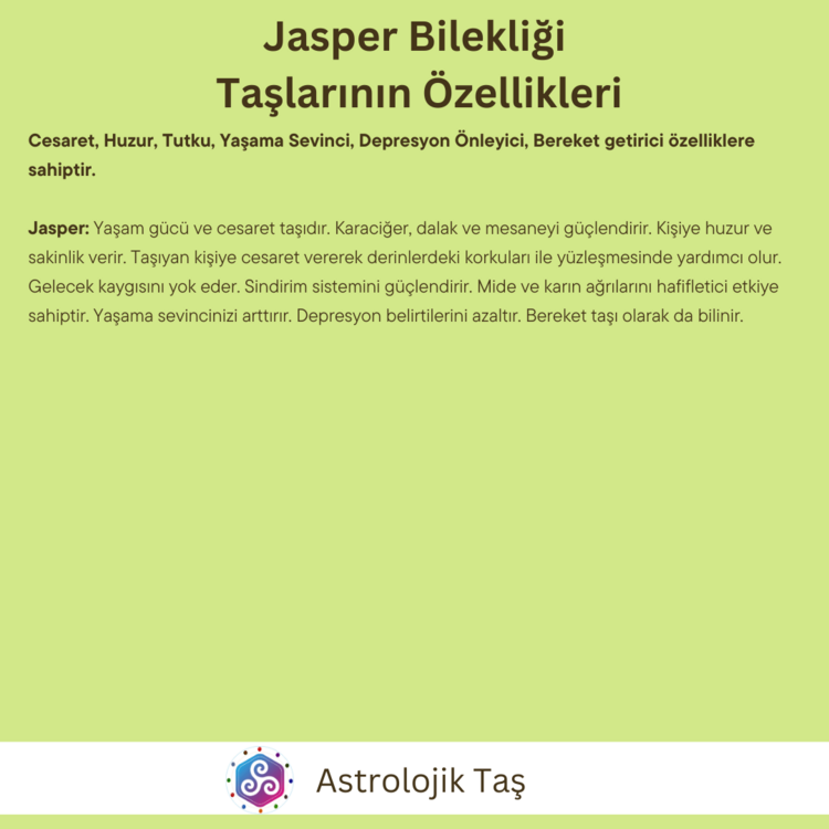 Jasper Bilekliği