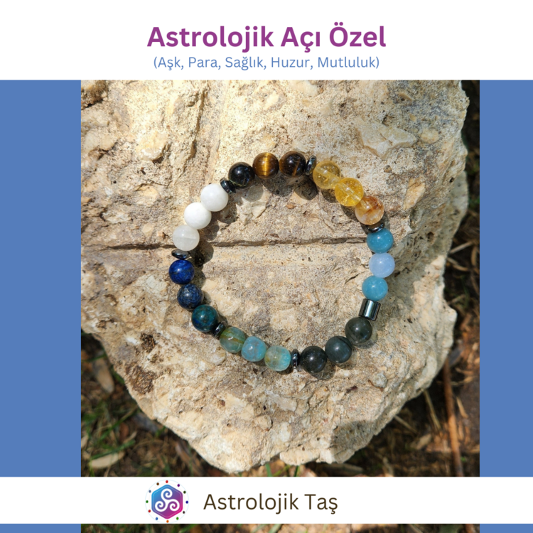 Astrolojik Açı Özel Bilekliği