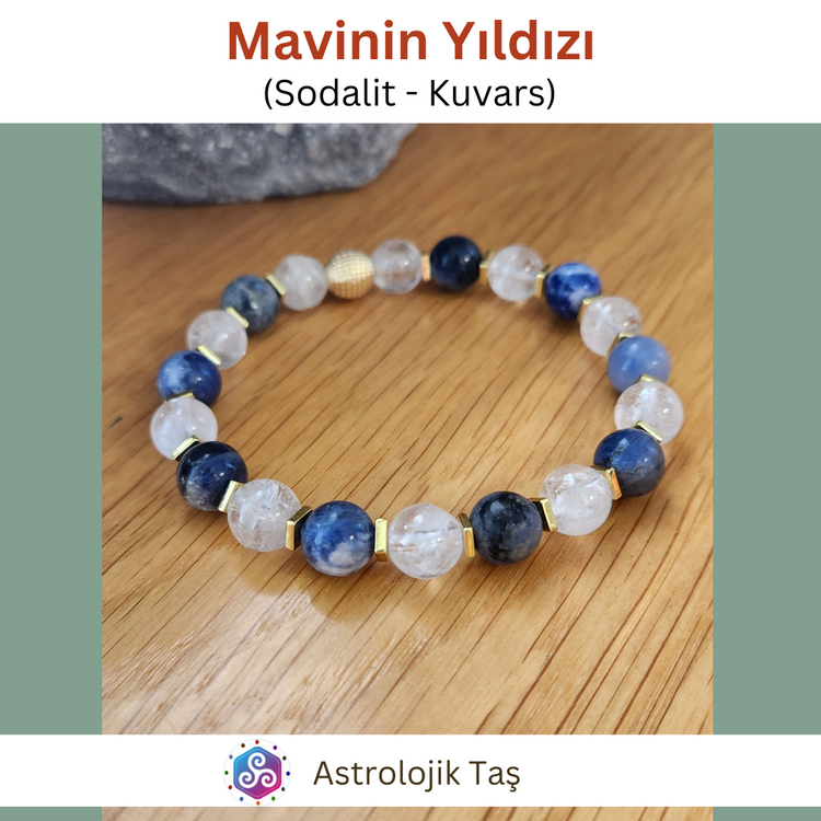 Mavinin Yıldızı (Sodalit Kuvars) Taşlarının Özellikleri