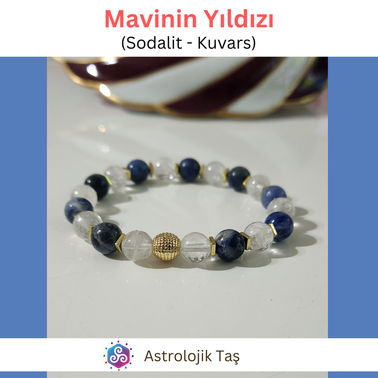 Mavinin Yıldızı (Sodalit Kuvars) Taşlarının Özellikleri