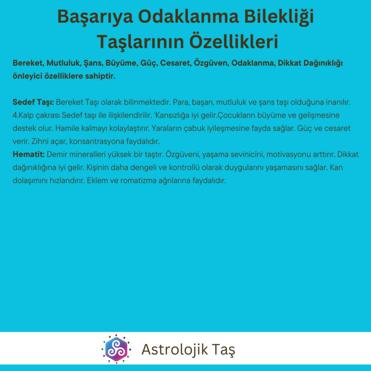 Başarıya Odaklanma Bilekliği