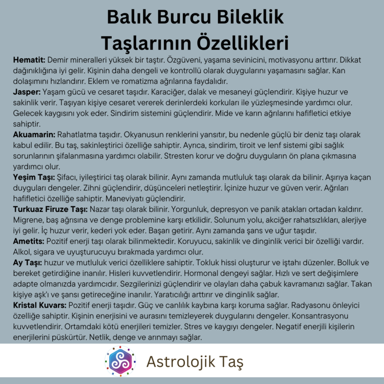 Balık Burcu Bilekliği
