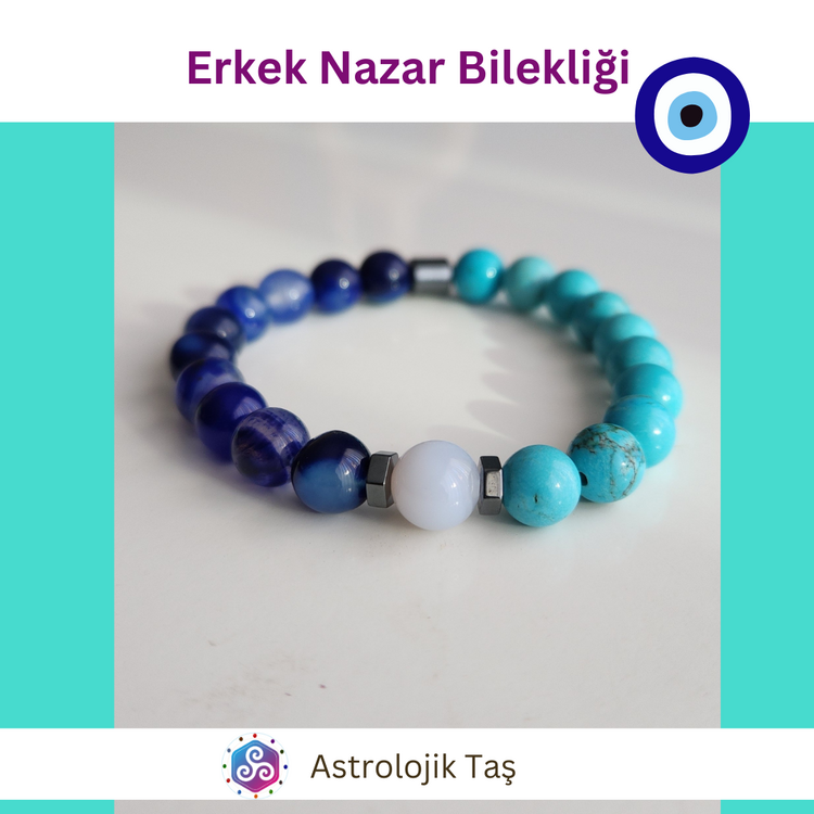 Erkek Nazar Bilekliği
