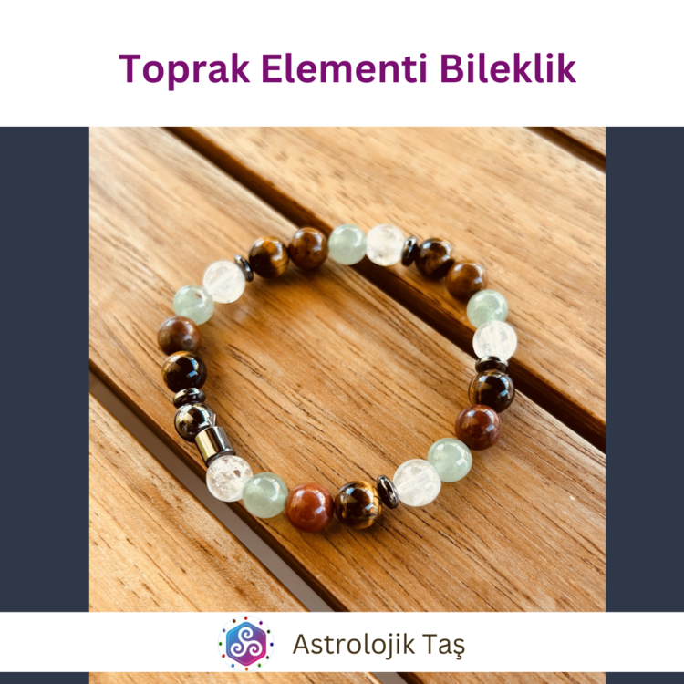 Toprak Elementi Bilekliği