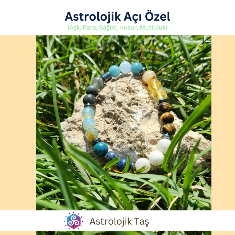 Astrolojik Açı Özel Bilekliği