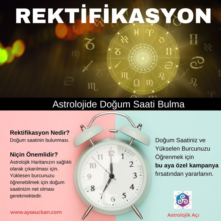 Rektifikasyon (Doğum Saati Bulma)