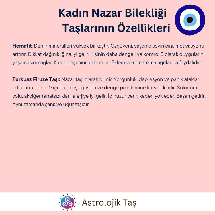 Kadın Nazar Bilekliği