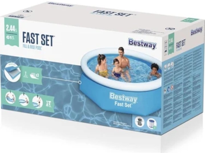 Bestway Şişme Aile Havuzu 244 cm x 61 cm