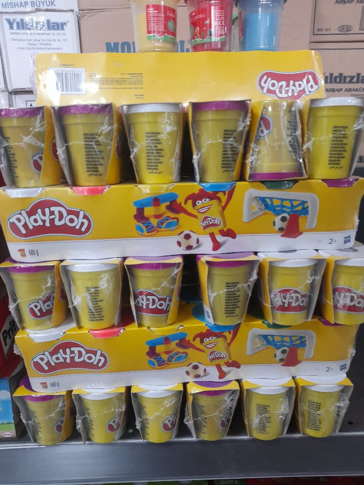 Play-Doh 6'lı Fosforlu Oyun Hamuru